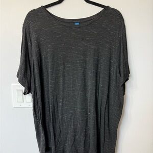 Old Navy Dark Gray Short Sleeve Tee